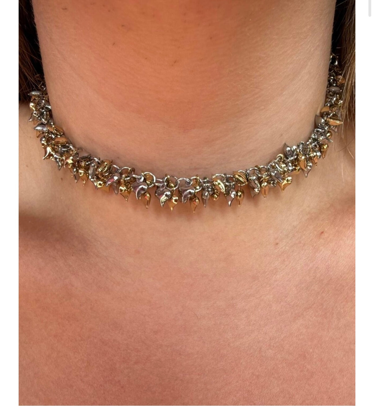 Collana Ambra bicolor