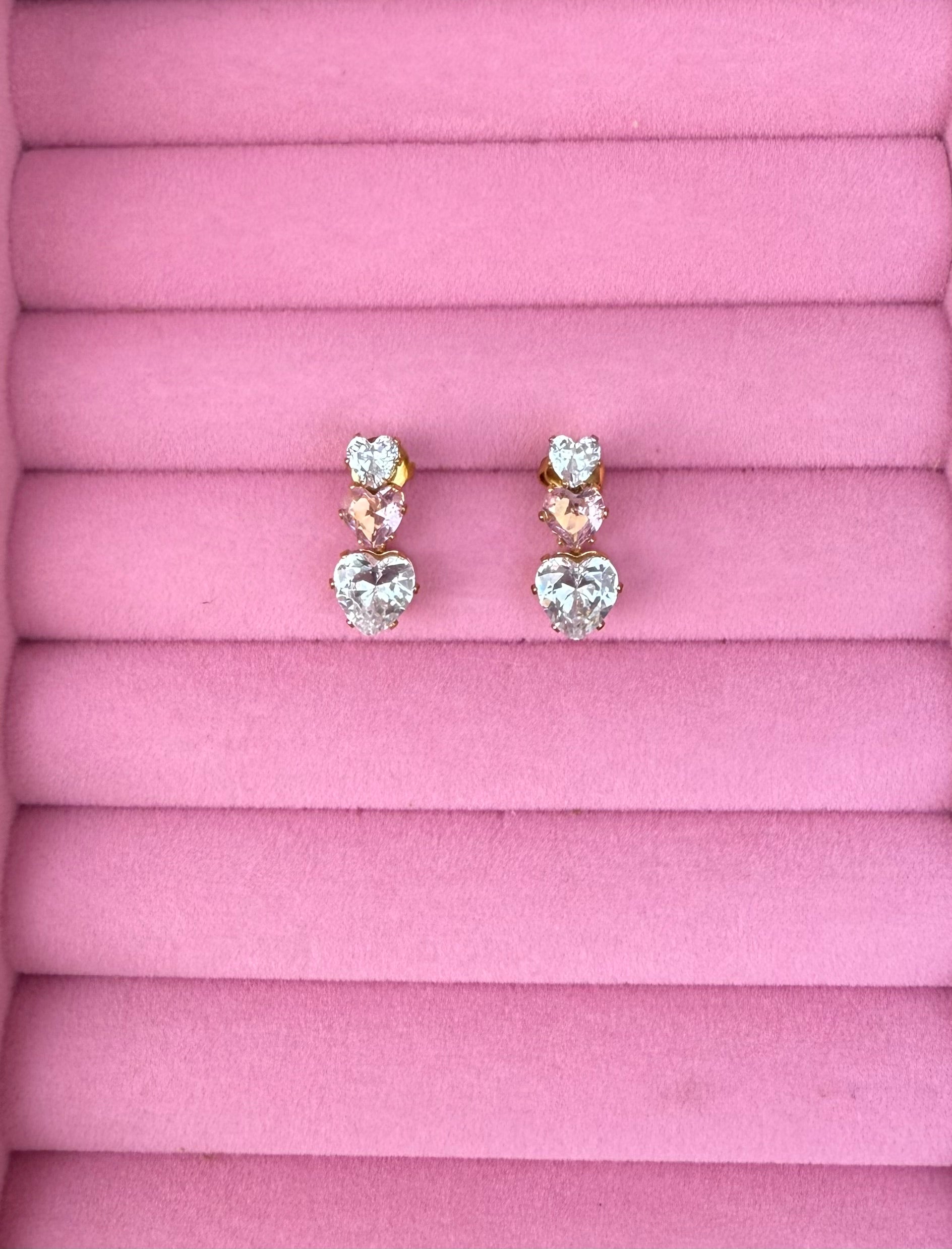 Orecchini Cuori di luce ✨